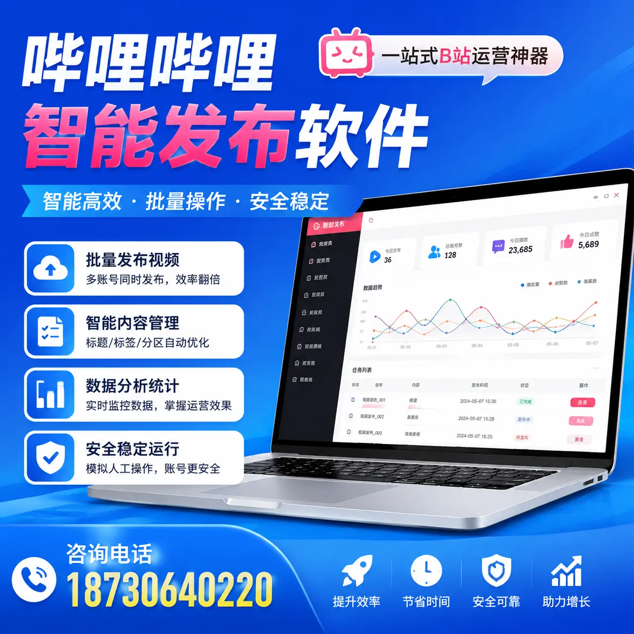 如何通过哔哩哔哩智能发布软件提升 南充 企业曝光率